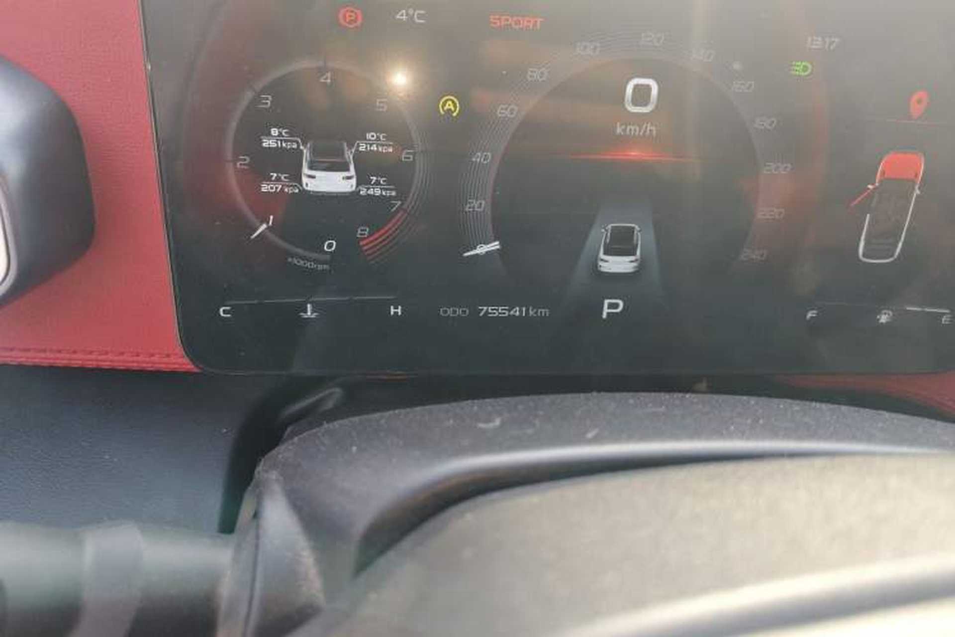 Used Geely Auto icon 2020 1.5TD i7 BSG Odometer Close Up