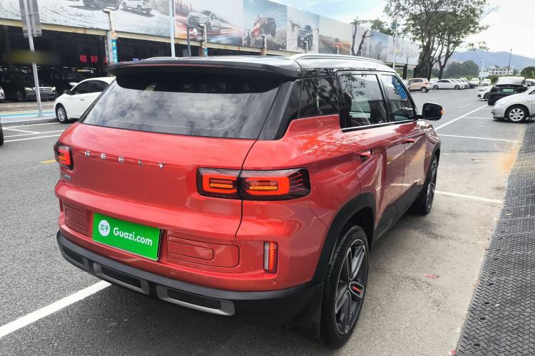 Used Geely Auto icon 2020 1.5TD i9 BSG Rear Right 45 Deg