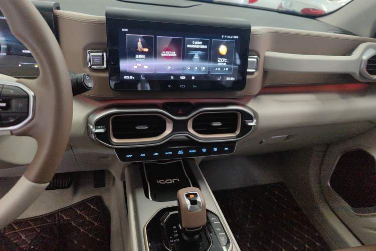 Used Geely Auto icon 2020 300T Galaxy Limited Edition Audio And AC Panel