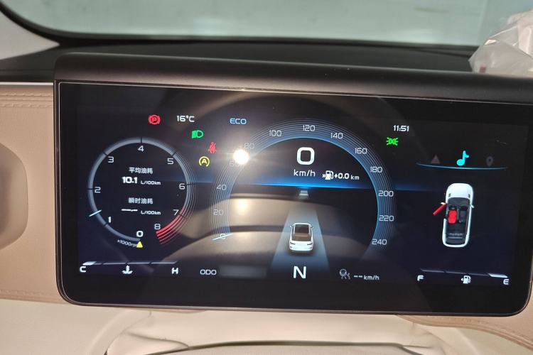 Used Geely Auto icon 2020 1.5TD i7 BSG Instrument Cluster