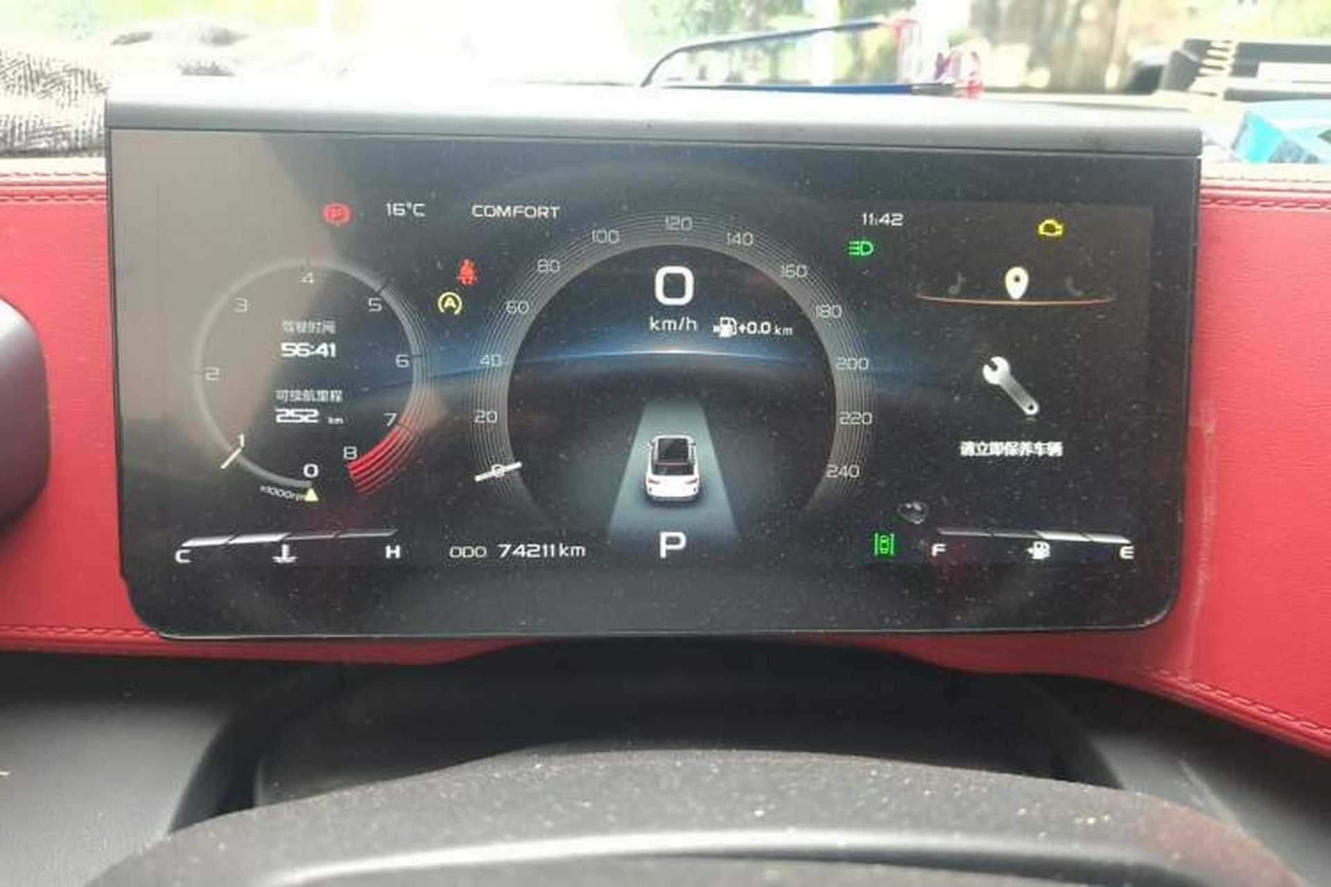 Used Geely Auto icon 2020 1.5TD i9 BSG Instrument Cluster
