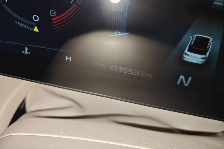 Used Geely Auto icon 2020 1.5TD i7 BSG Odometer Close Up