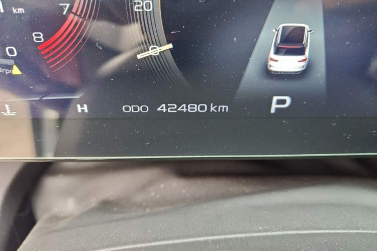 Used Geely Auto icon 2020 1.5TD i7 BSG Odometer Close Up