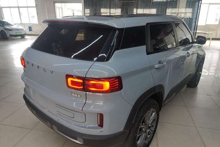 Used Geely Auto icon 2020 1.5TD i7 BSG Rear Right 45 Deg