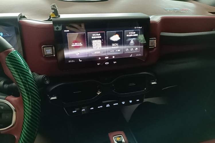 Used Geely Auto icon 2020 1.5TD i9 BSG Audio And AC Panel