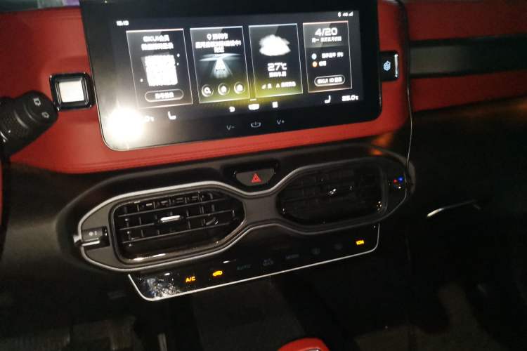 Used Geely Auto icon 2020 1.5TD i9 BSG Audio And AC Panel