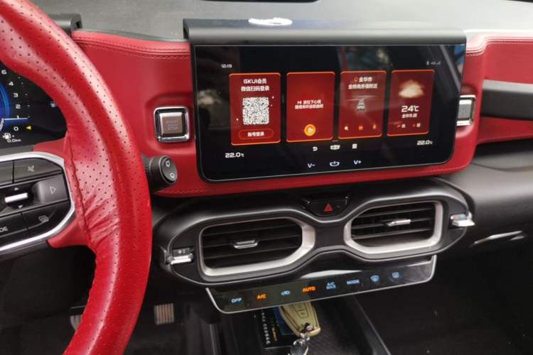 Used Geely Auto icon 2020 1.5TD i6 BSG Audio And AC Panel