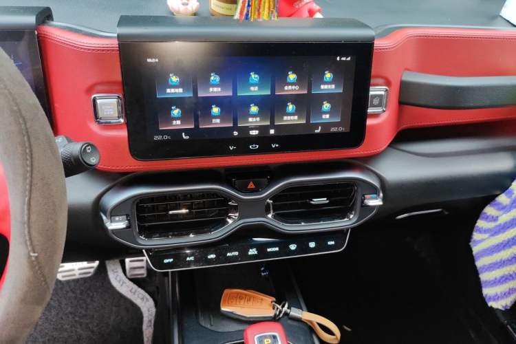 Used Geely Auto icon 2020 1.5TD i9 BSG Audio And AC Panel