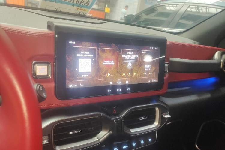 Used Geely Auto icon 2020 1.5TD i9 Audio And AC Panel