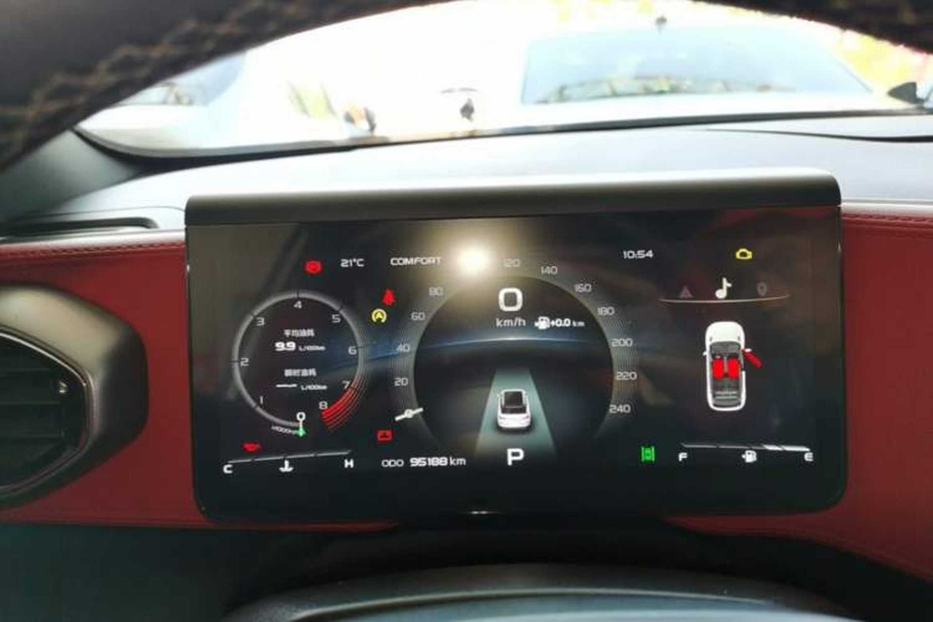 Used Geely Auto icon 2020 1.5TD i9 BSG Instrument Cluster
