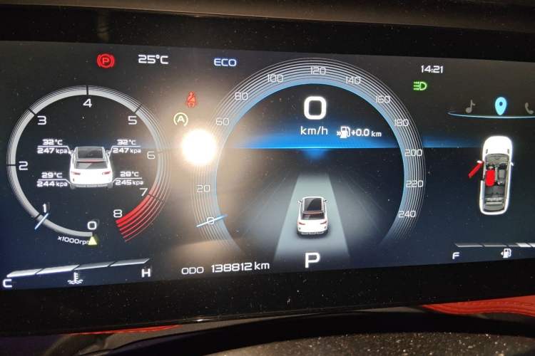 Used Geely Auto icon 2020 1.5TD i9 BSG Instrument Cluster