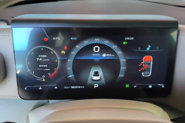 Used Geely Auto icon 2020 1.5TD i9 BSG Instrument Cluster