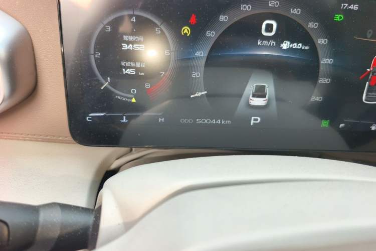 Used Geely Auto icon 2020 1.5TD i9 BSG Odometer Close Up
