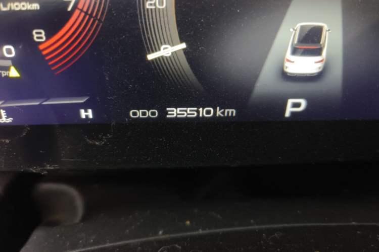 Used Geely Auto icon 2020 1.5TD i7 Odometer Close Up