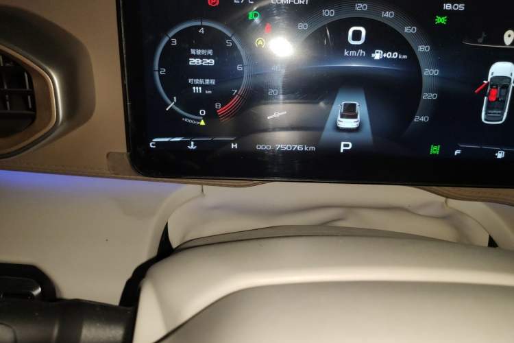 Used Geely Auto icon 2020 1.5TD i9 BSG Odometer Close Up