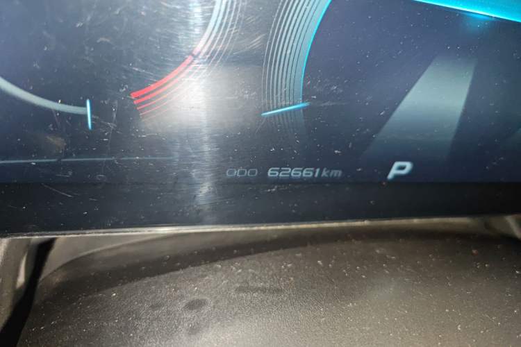 Used Geely Auto icon 2020 300T Galaxy Limited Edition Odometer Close Up