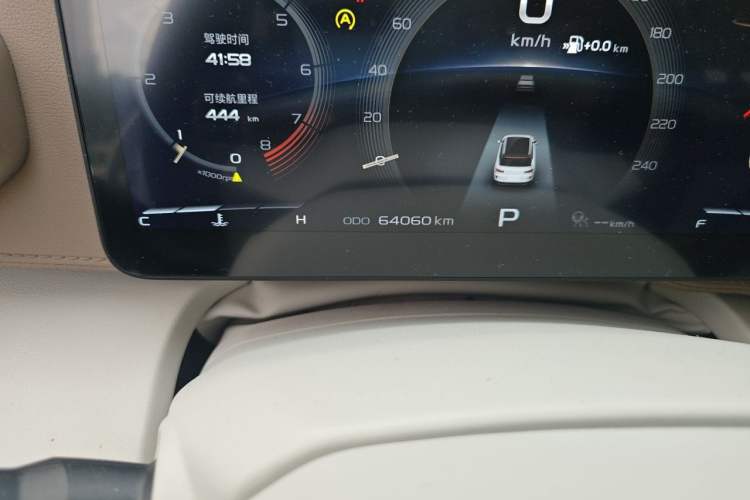 Used Geely Auto icon 2020 1.5TD i9 BSG Odometer Close Up