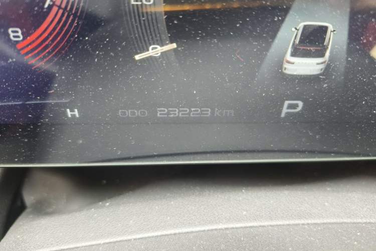 Used Geely Auto icon 2020 1.5TD i9 Odometer Close Up