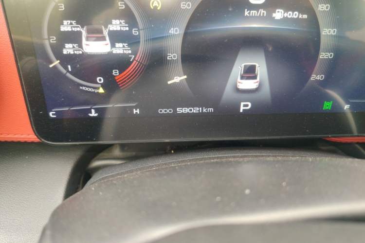 Used Geely Auto icon 2020 1.5TD i9 BSG Odometer Close Up