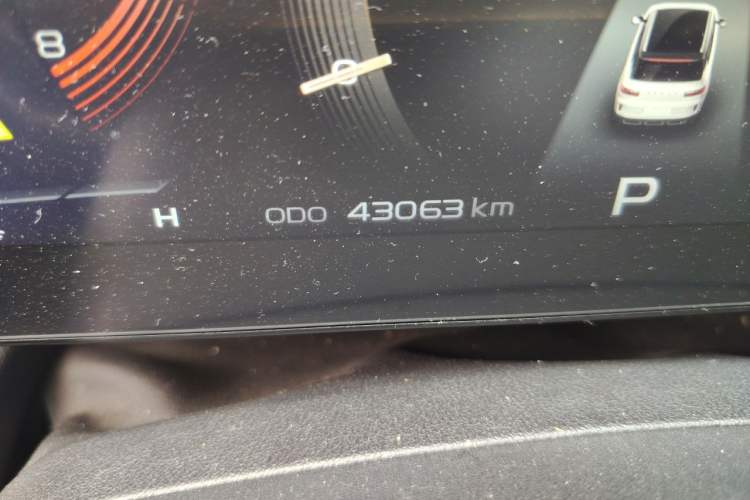 Used Geely Auto icon 2020 1.5TD i9 BSG Odometer Close Up