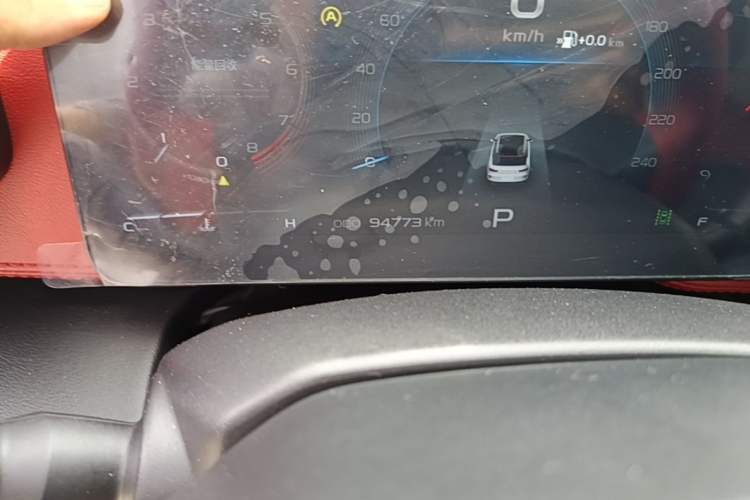 Used Geely Auto icon 2020 1.5TD i9 BSG Odometer Close Up