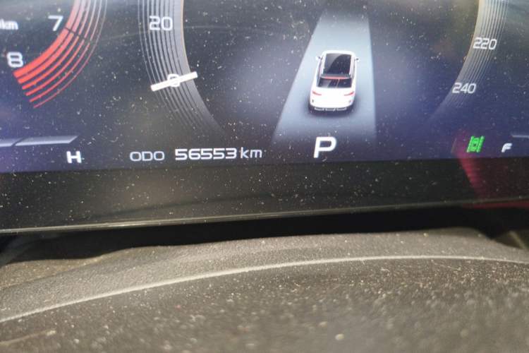 Used Geely Auto icon 2020 1.5TD i9 BSG Odometer Close Up