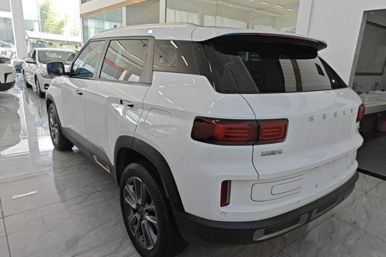 Used Geely Auto icon 2020 1.5TD i9 BSG Rear Left 45 Deg