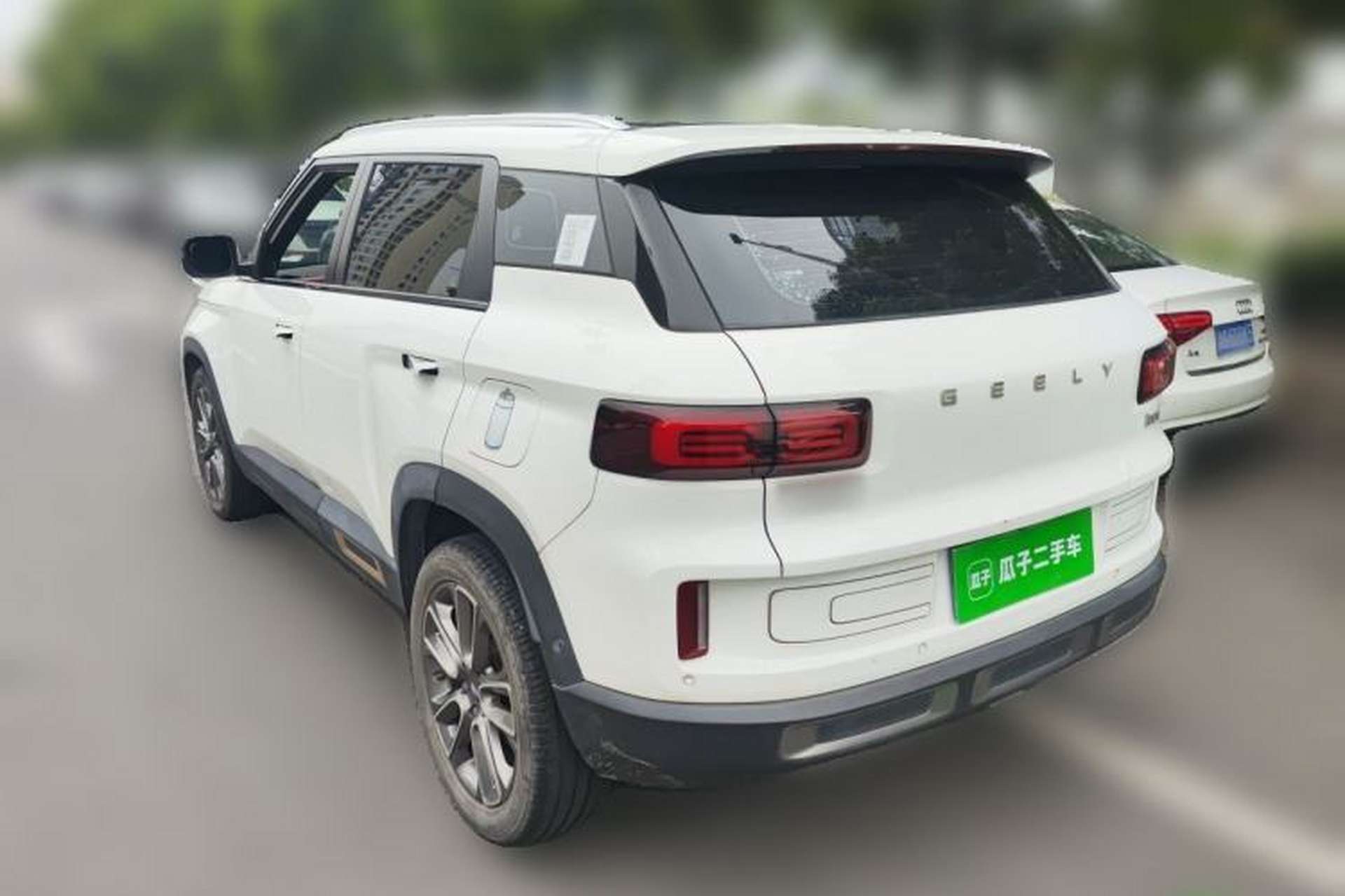 Used Geely Auto icon 2020 1.5TD i9 BSG Rear Left 45 Deg