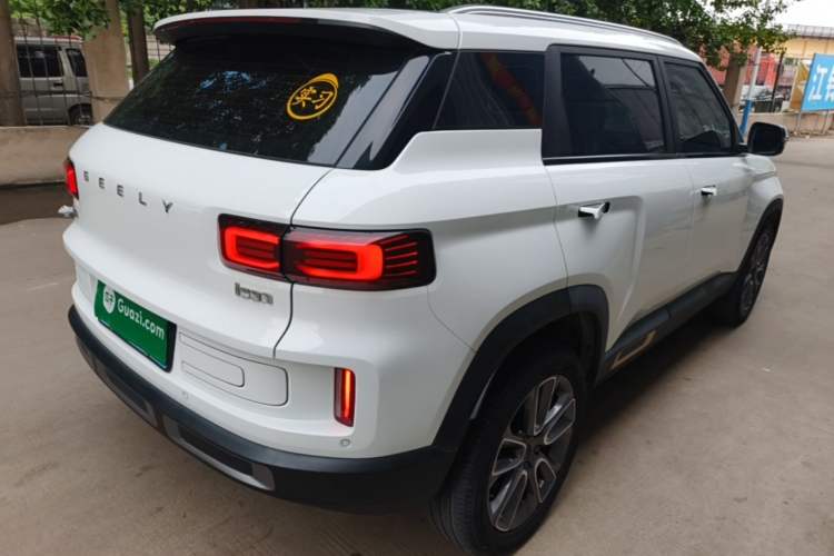 Used Geely Auto icon 2020 1.5TD i6 BSG Rear Right 45 Deg