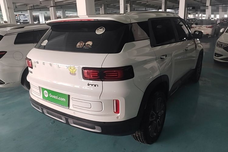 Used Geely Auto icon 2020 1.5TD i9 BSG Rear Right 45 Deg