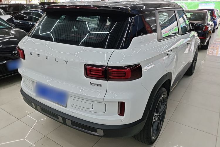 Used Geely Auto icon 2020 1.5TD i9 BSG Rear Right 45 Deg
