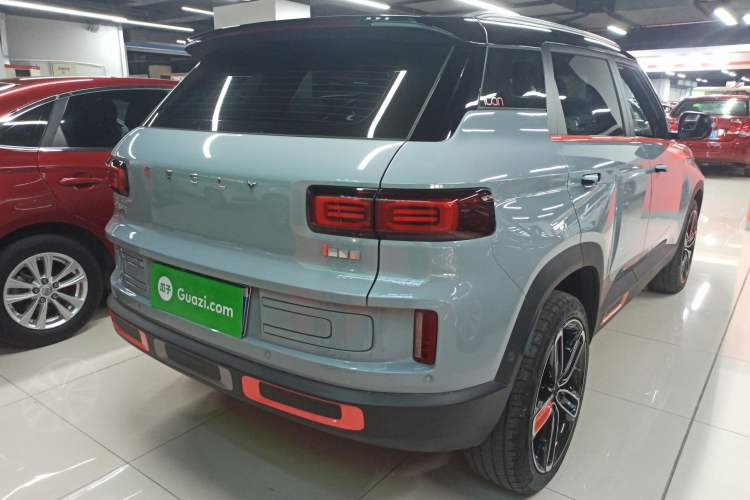 Used Geely Auto icon 2021 1.5TD Passionate Edition Rear Right 45 Deg