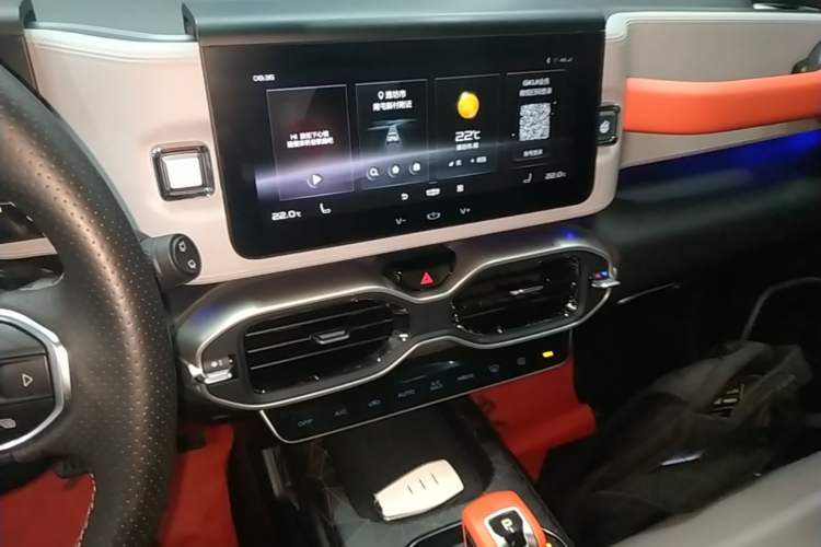 Used Geely Auto icon 2021 1.5TD Passionate Edition Audio And AC Panel