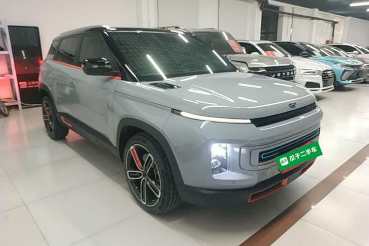 Used Geely Auto icon 2021 1.5TD Passionate Edition Front Right 45 Deg