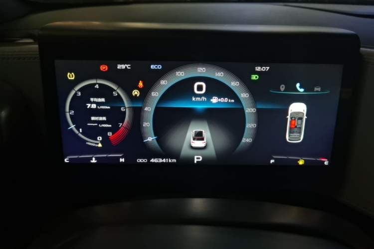 Used Geely Auto icon 2021 1.5TD Passionate Edition Instrument Cluster