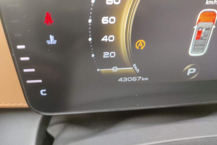 Used Geely Auto icon 2021 1.5TD Passionate Edition Odometer Close Up