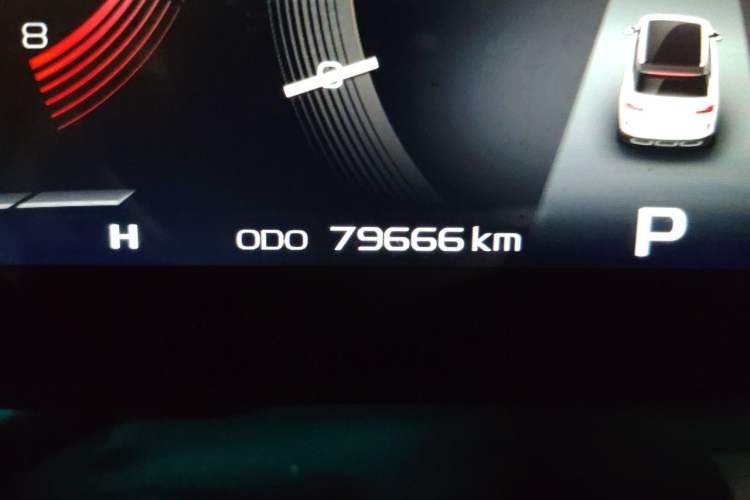 Used Geely Auto icon 2021 1.5TD Passionate Edition Odometer Close Up