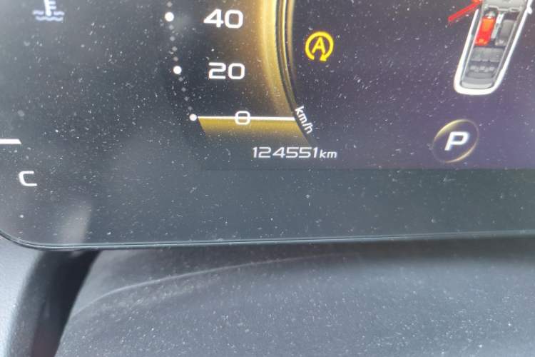 Used Geely Auto icon 2021 1.5TD Passionate Edition Odometer Close Up