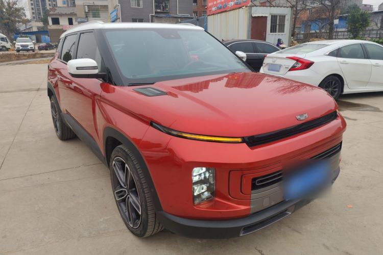 Used Geely Auto icon 2021 1.5TD Carp Front Right 45 Deg