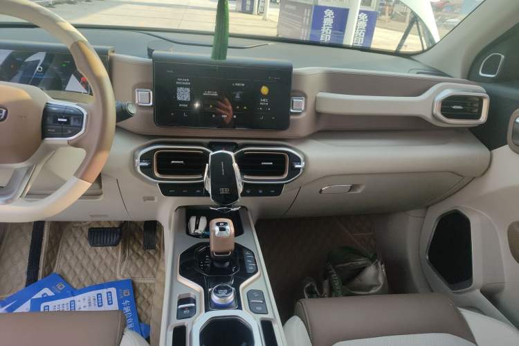Used Geely Auto icon 2022 1.5TD Qingyuan Limited Edition Audio And AC Panel