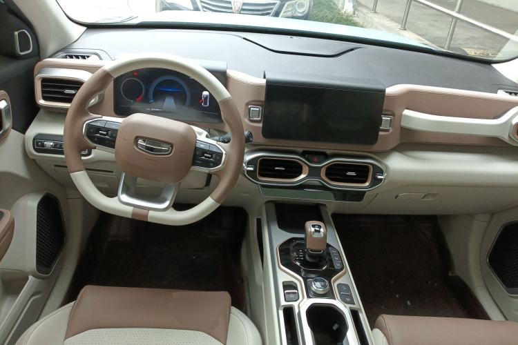 Used Geely Auto icon 2022 1.5TD Qingyuan Limited Edition Center Console