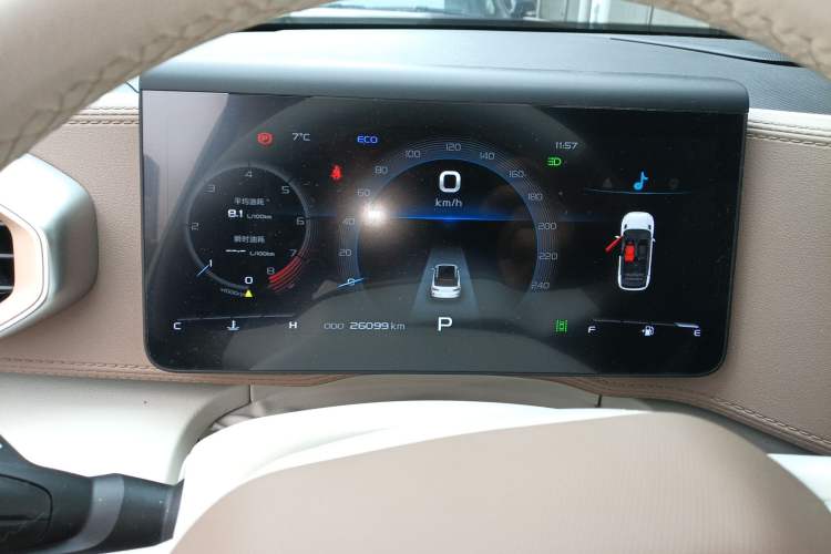 Used Geely Auto icon 2022 1.5TD Qingyuan Limited Edition Instrument Cluster