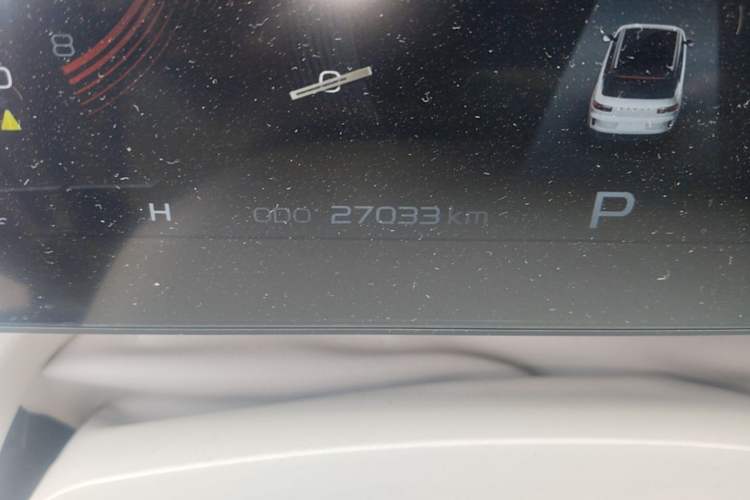 Used Geely Auto icon 2022 1.5TD Qingyuan Limited Edition Odometer Close Up