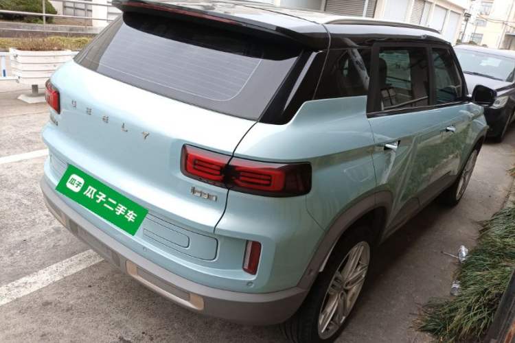 Used Geely Auto icon 2022 1.5TD Qingyuan Limited Edition Rear Right 45 Deg
