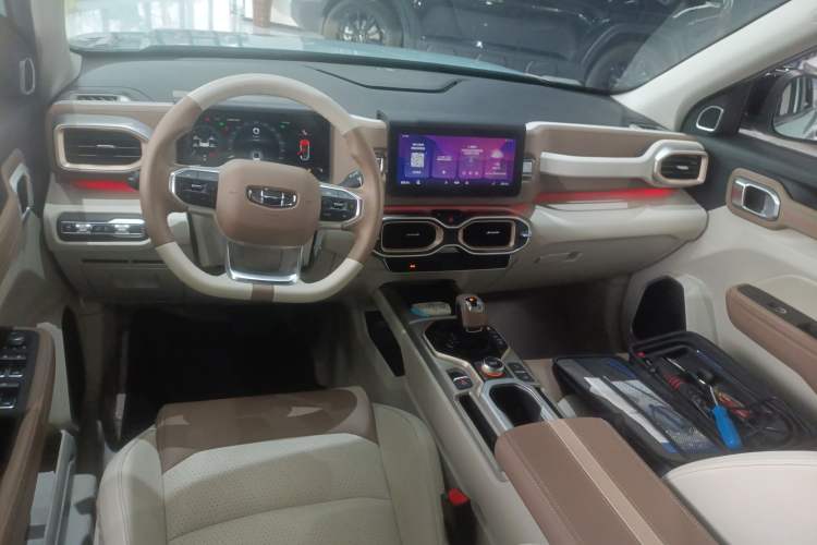 Used Geely Auto icon 2022 1.5TD Qingyuan Limited Edition Center Console