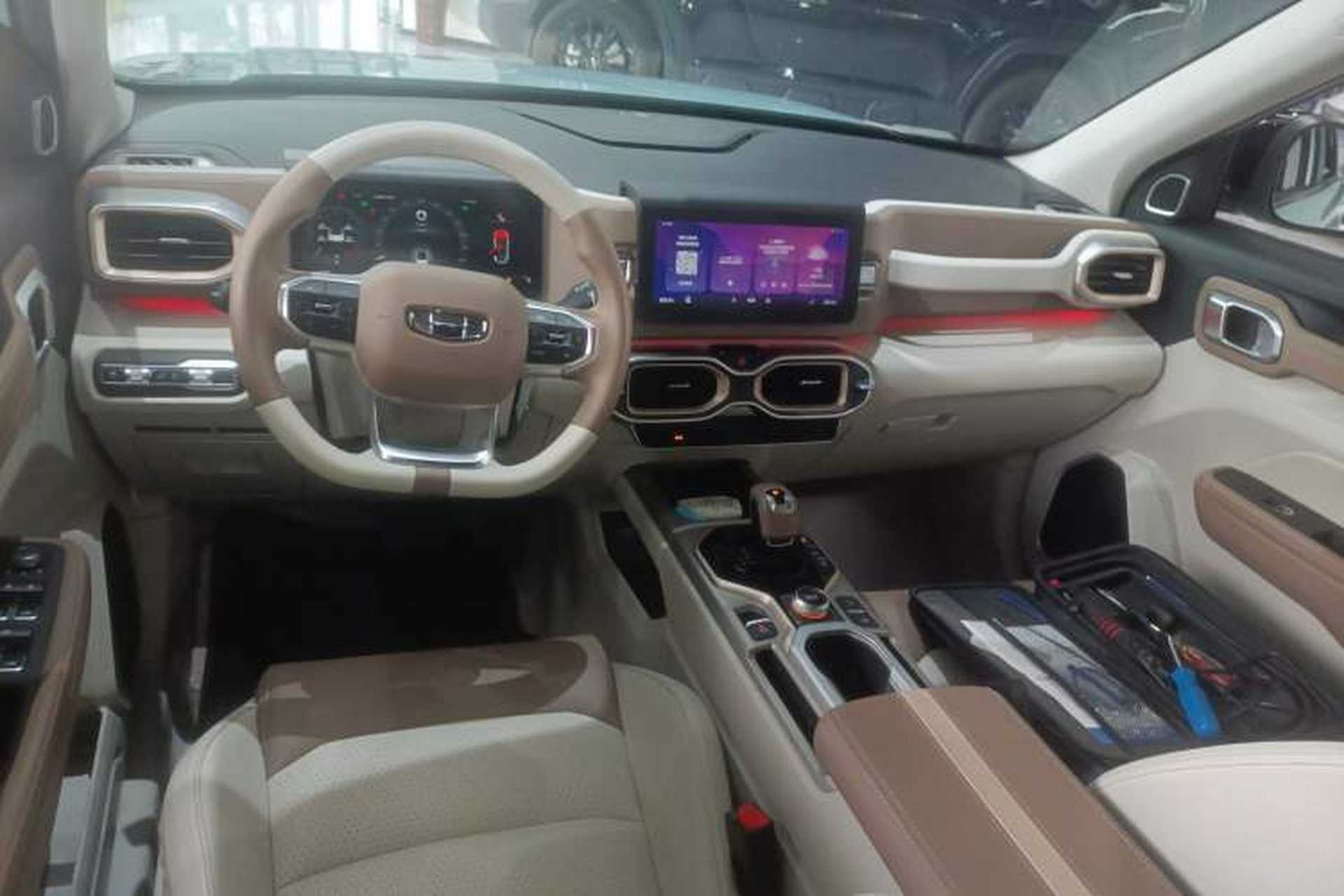 Used Geely Auto icon 2022 1.5TD Qingyuan Limited Edition Center Console