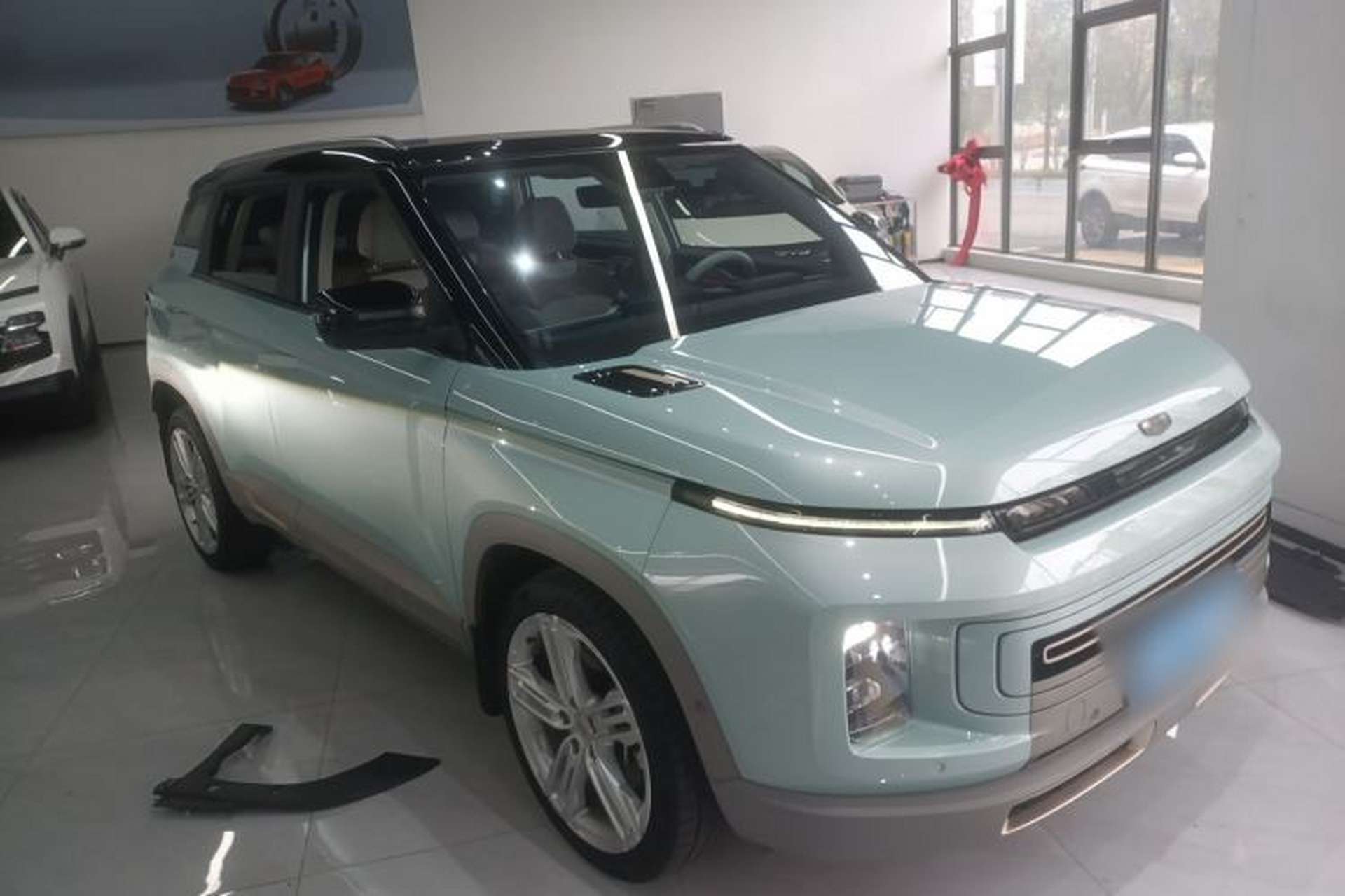 Used Geely Auto icon 2022 1.5TD Qingyuan Limited Edition Front Right 45 Deg