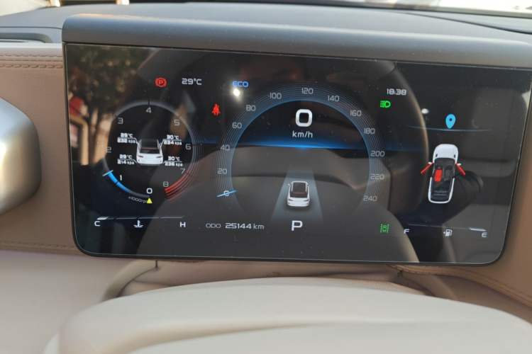 Used Geely Auto icon 2022 1.5TD Qingyuan Limited Edition Instrument Cluster