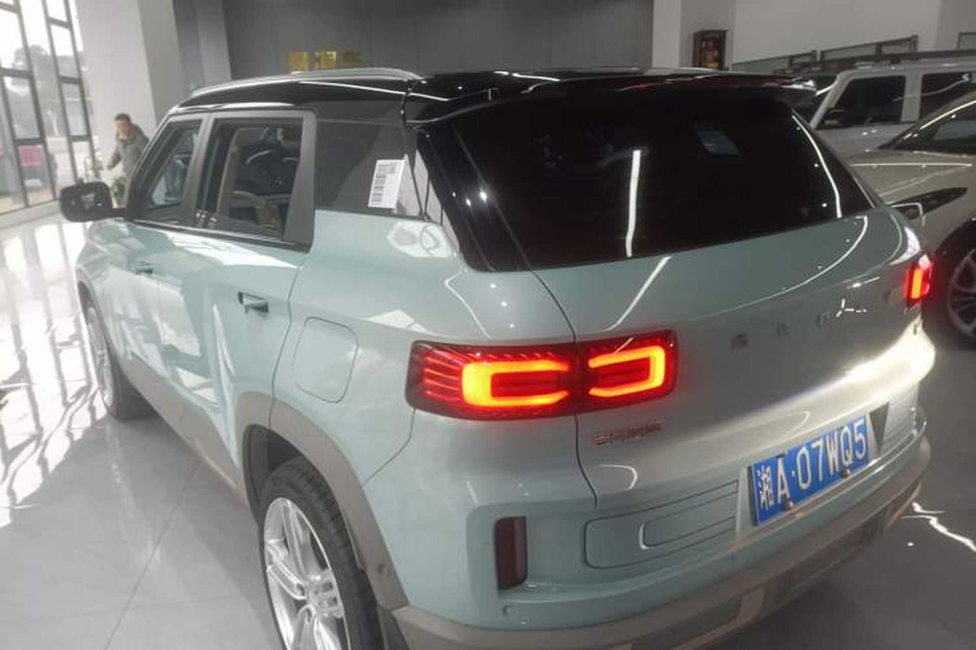 Used Geely Auto icon 2022 1.5TD Qingyuan Limited Edition Rear Left 45 Deg
