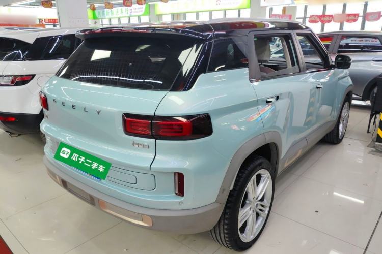 Used Geely Auto icon 2022 1.5TD Qingyuan Limited Edition Rear Right 45 Deg